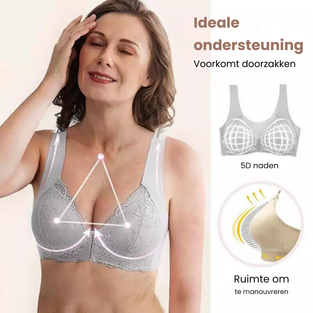 (3-PACK DEAL) Shaping draadloze beha met voorsluiting