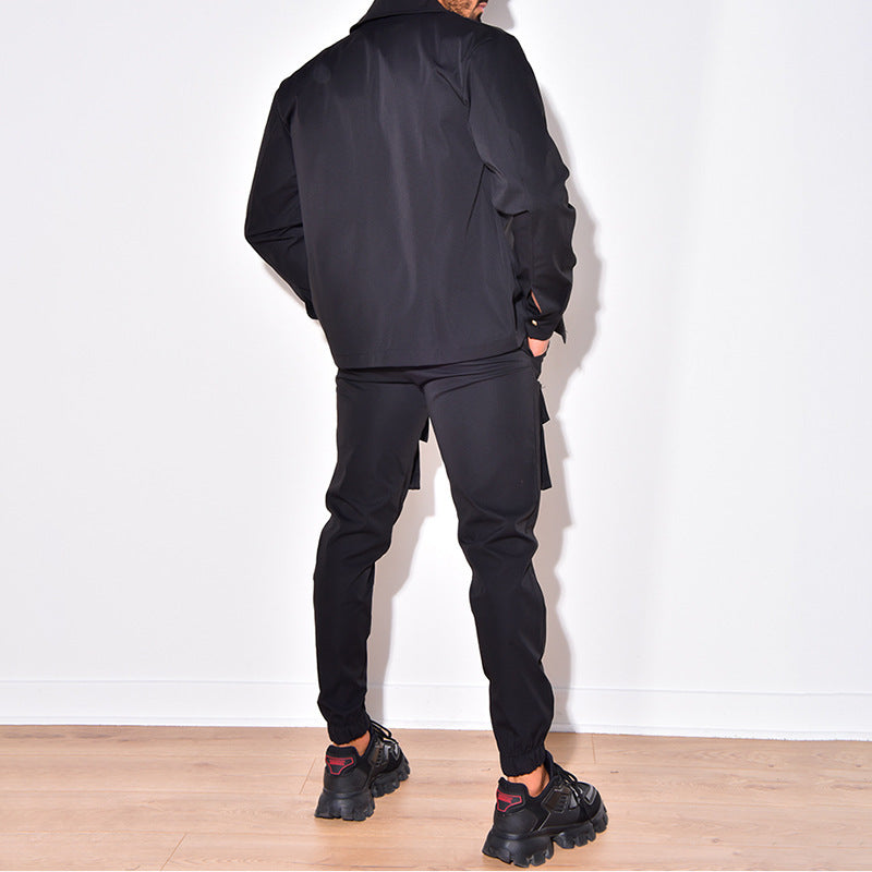 Gino Homme | Tweedelig Cargo Track Suit